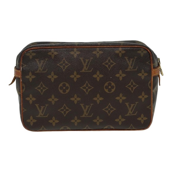 LOUIS VUITTON Monogram Compiegne 23 Clutch Bag M51847 LV Auth 78980 - Picture 2 of 16